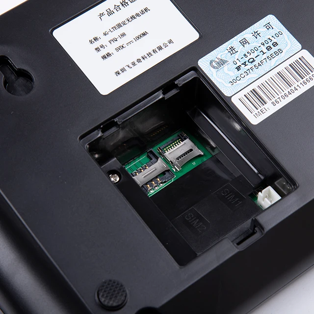 4G VoLTE LTE fixed wireless phone FWP desktop phone recording color screen sim landline  phone and WiFi hotspot