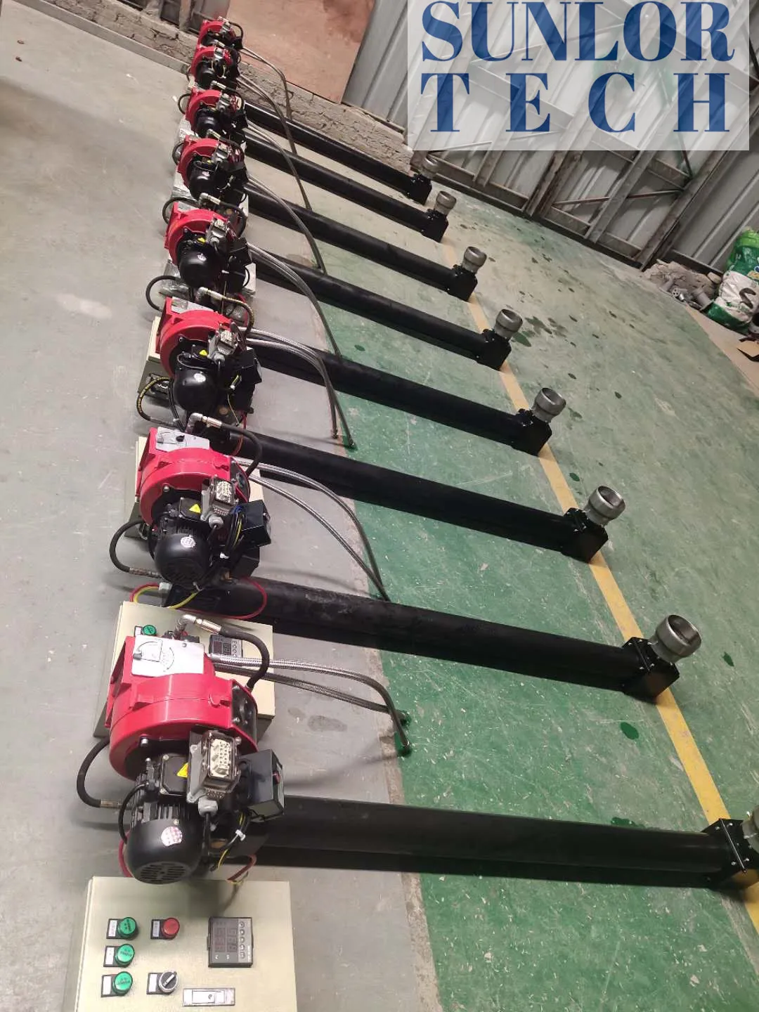 Bottom-burning burner Ultra-long combustion tube barrel integrated low-burning combustion machine system Diesel Burner,