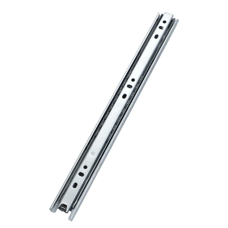Factory Direct Selling Three-section Rebound Hidden Rail For Drawer Slide