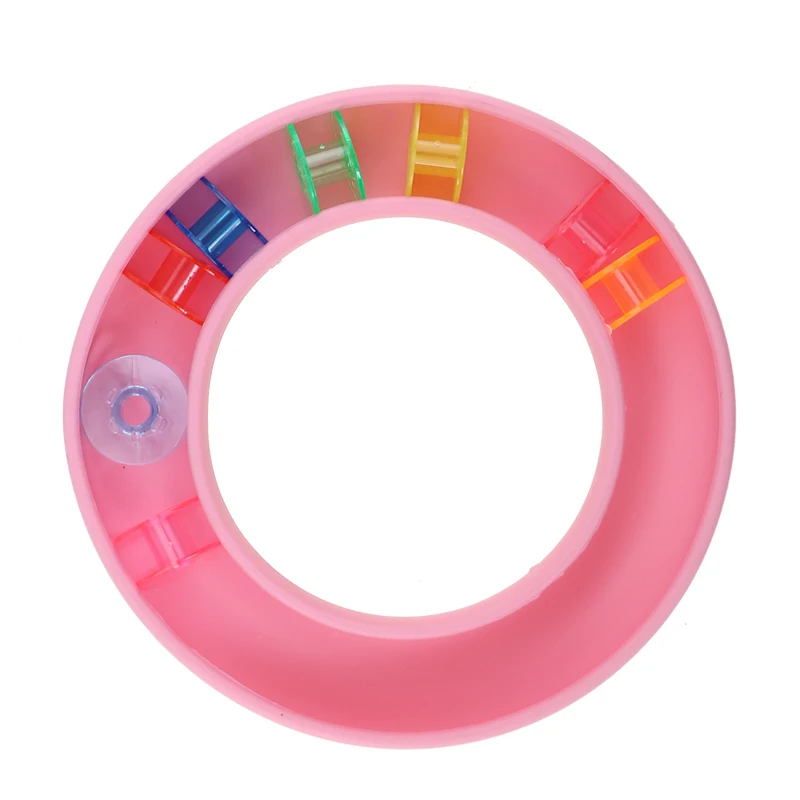 Manufacturers direct sewing machine with spindle storage box spindle rubber ring DIY hand tools multi-color spindle