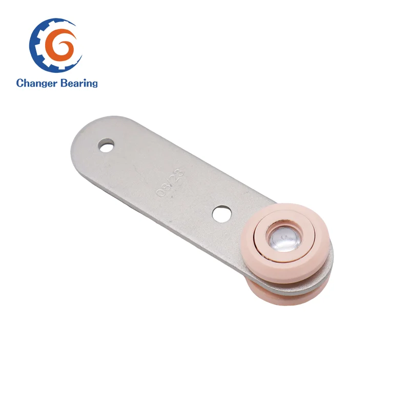 Non-standard Bearing Pulley Zinc Plated Steel Truck Trailer Side Curtain Rollers