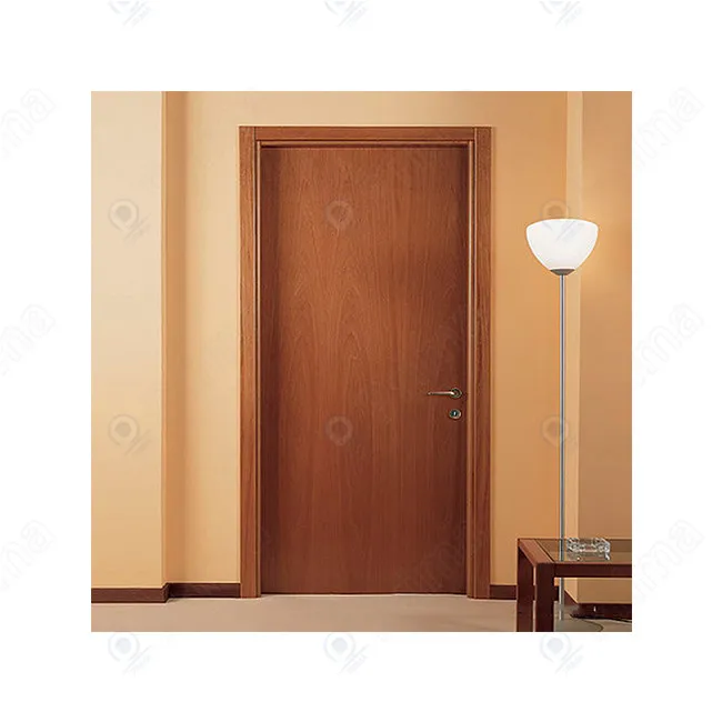 Orient Exterior Flush Hotel Door Wooden Bedroom MDF Composite Internal Room Wood WPC Interior Doors