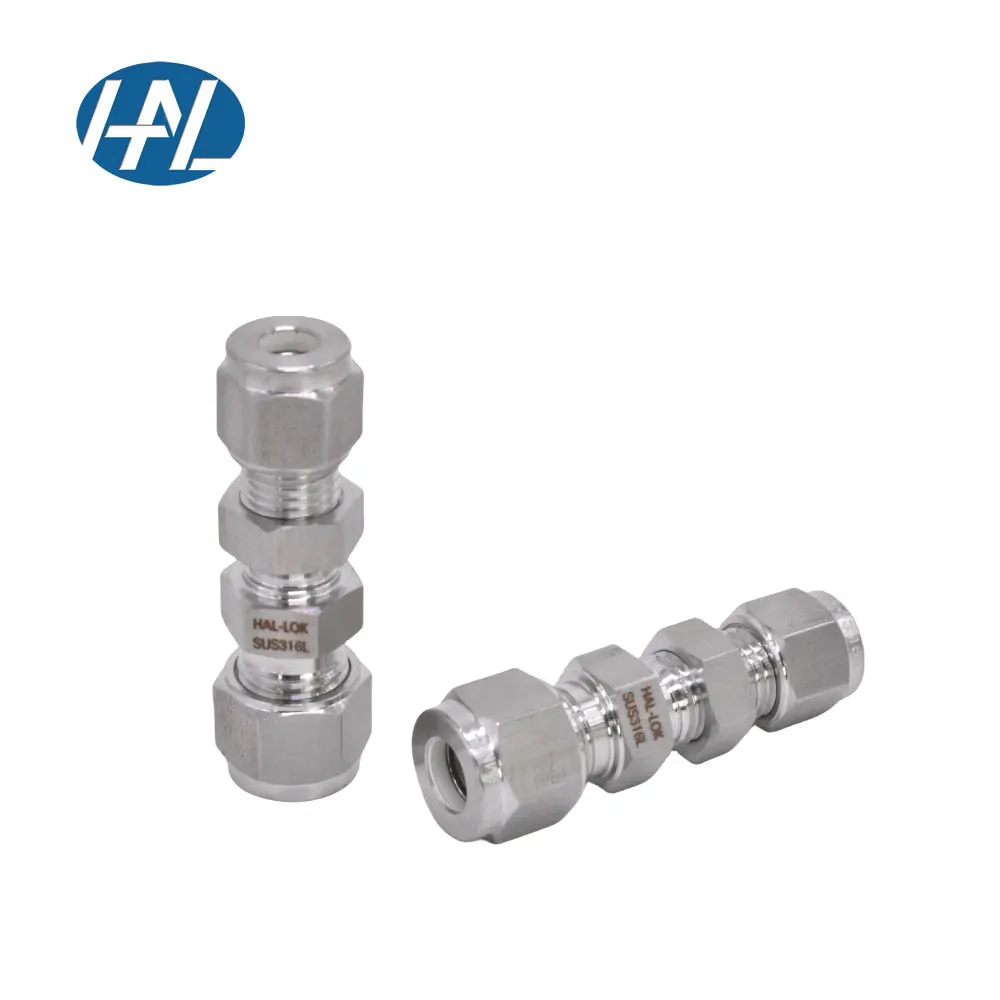 Instrument Tubing Fittings  Bulkhead Reducing Union