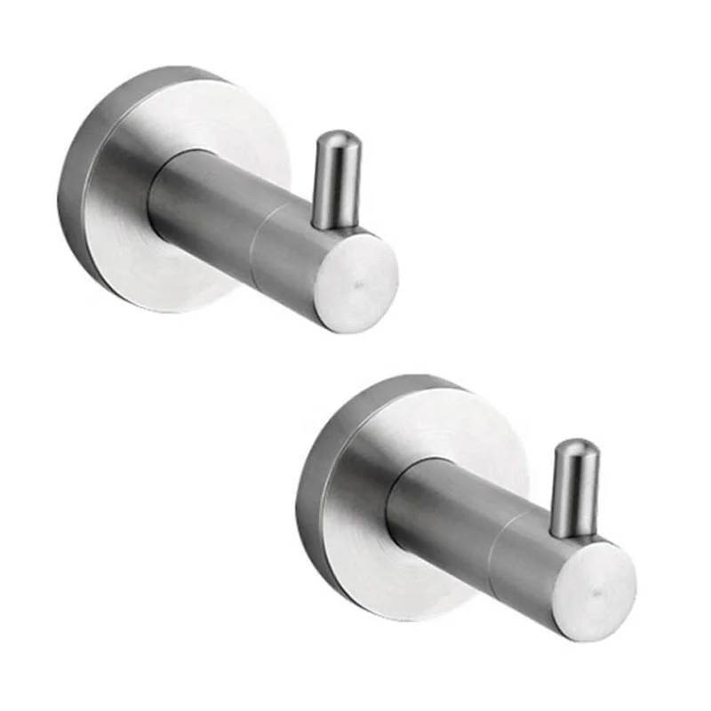 
Modern Style Wall Mounted Heavy Duty Robe Hook Coat Hanger for Bathroom Kitchen 