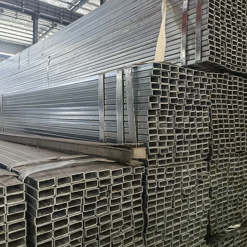 Factory Price 25*25mm Galvanized Steel Tube/Pipe Square Rectangular Steel Tube for Greenhouse Construction