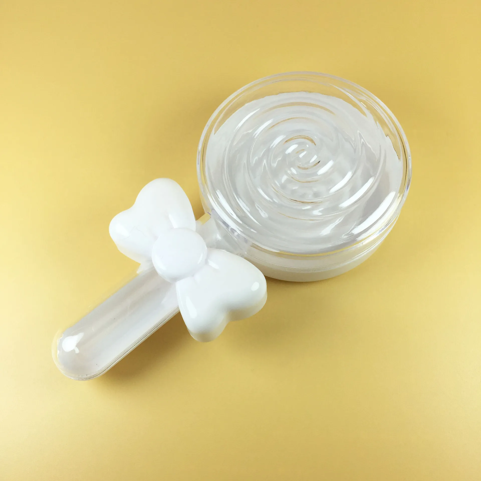 wholesale transparent lollipop shape candy box with bow wedding party favor gifts box plastic candy box