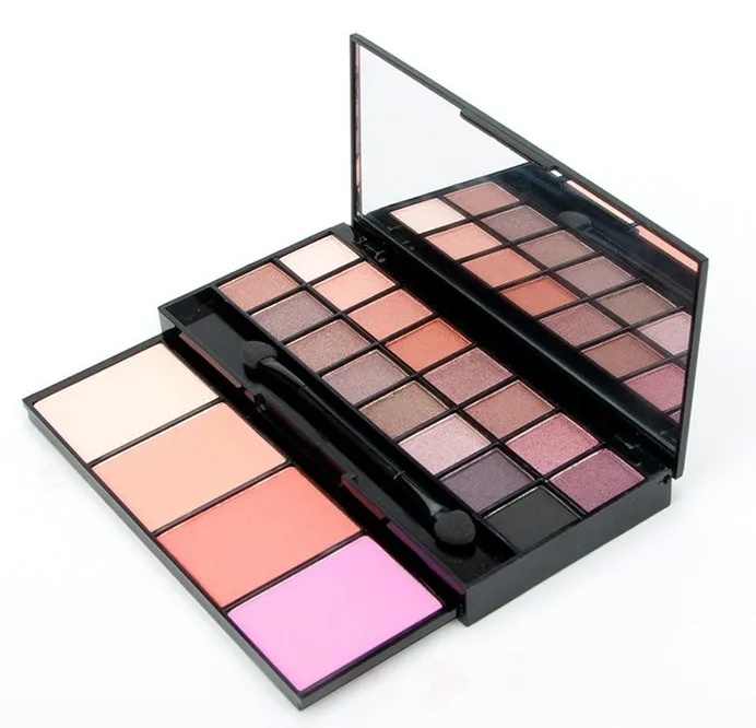 
Custom your own brand 20 eyeshadow palette colors makeup pigment low MOQ no label fast shipping 