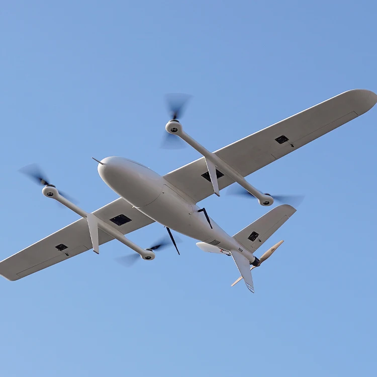 FOXTECH AYK-350 с неподвижным крылом Бла (беспилотный летательный аппарат наблюдения длинный Диапазон отображения доставки Дрон VTOL