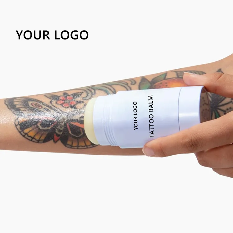 Custom Tattoo Balm Stick Nourishing Skin Other Body Art Private Label Tattoo Aftercare Balm Stick