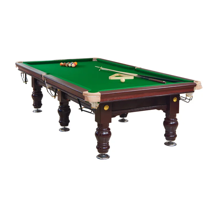 Chinese moisture proof 12ft snooker table & billiards table