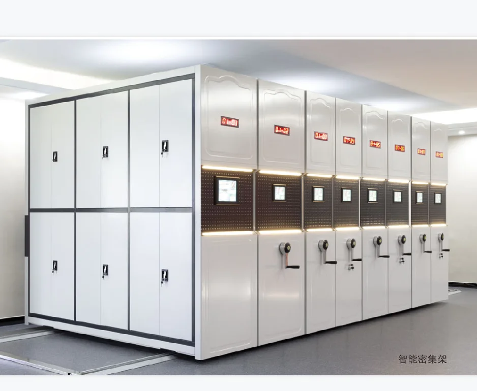 
JINHU GROUP High loading capacity Durable Filing Shelving Storage System Mobile Archive Shelving intelligent intensive shelves 