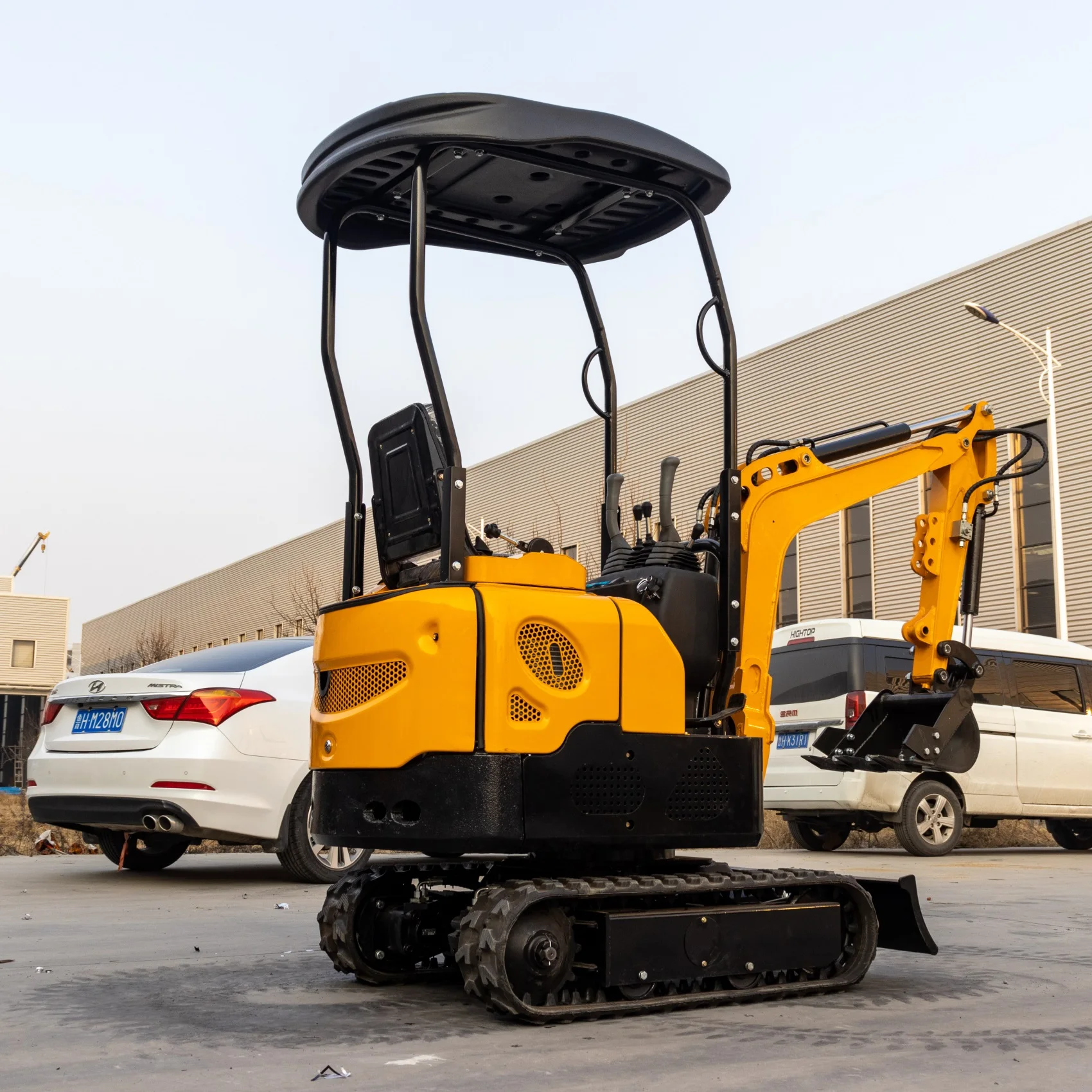 New Mini Excavator HT10 Low Investment and High Return for Home Garden