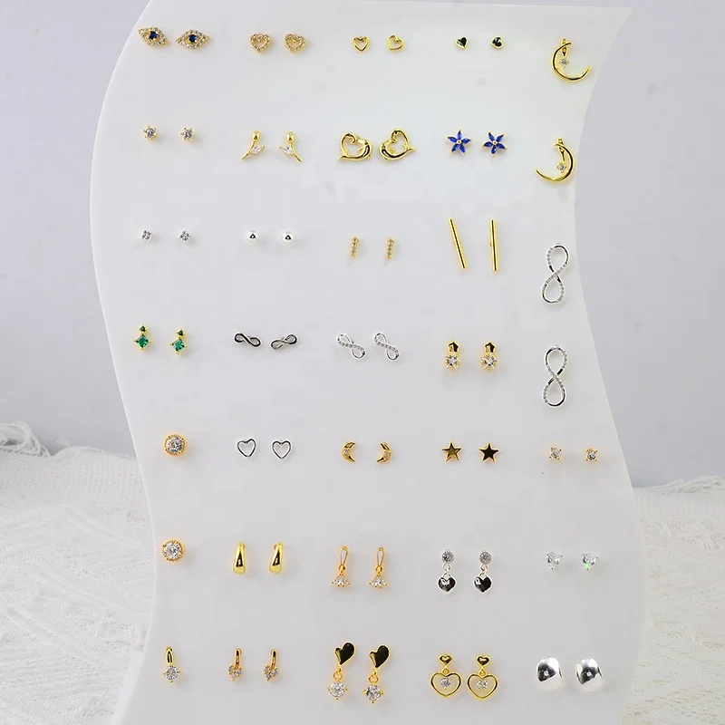 New Design Jewelry Wholesale 18 K Gold Plated Luxury Fresh Water Wedding Pearl 925 Silver Stud Earrings