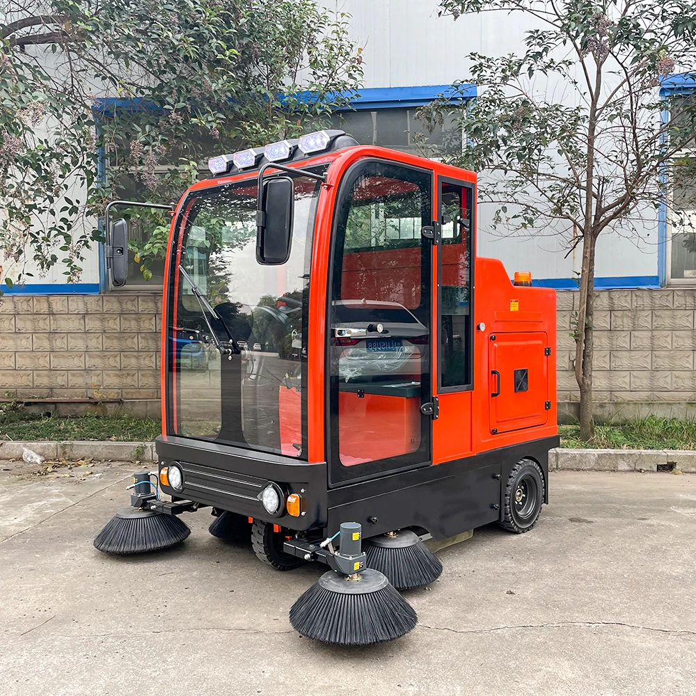 Customized road cleaning machine sweeper cheap price electric floor sweeper