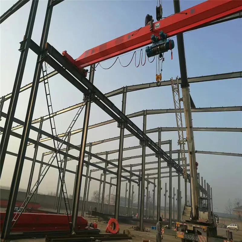 5ton 3ton Lifting Overhead Cranes Low Height Single Girder Overhead Crane 20m 30m Span 3 Ton 5 Ton New Product Provided 5000