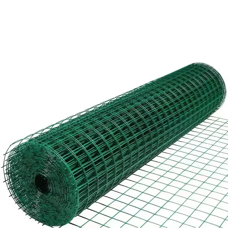 Горячая продажа зеленый 1/2x1/2 с ПВХ покрытием ограждение сетка