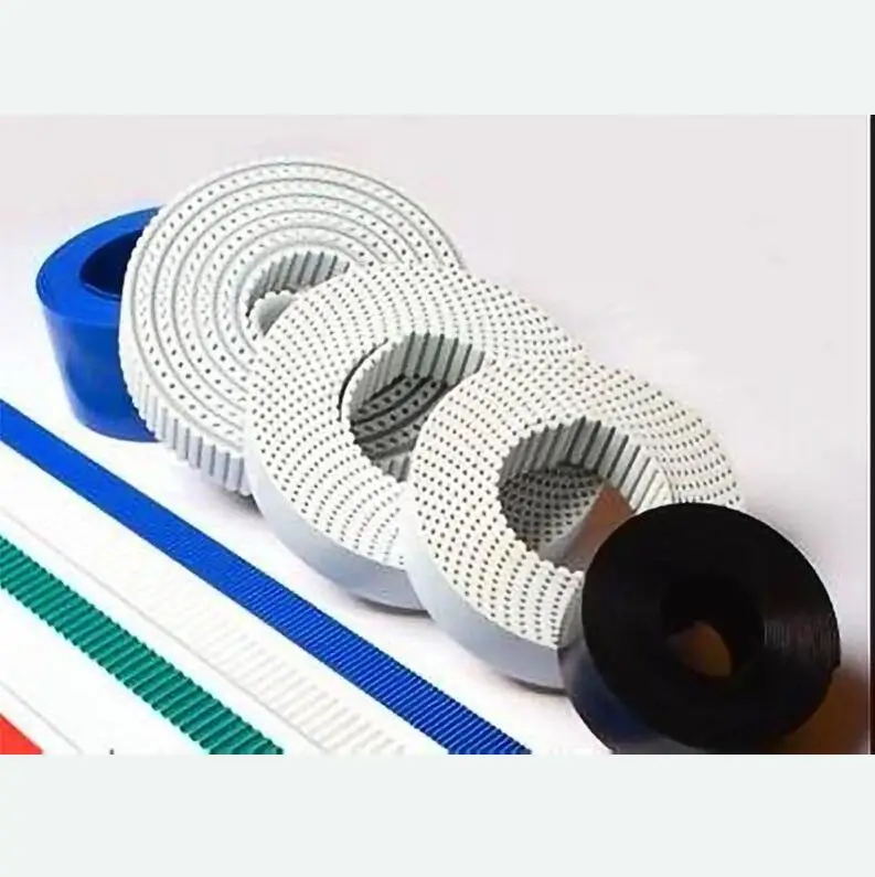 OPEN PU belt AT5 AT10 T5 T10 HTD3M 5M 8M 14M S5M S8M S14M  timing belt factory DIY Double-sided tooth