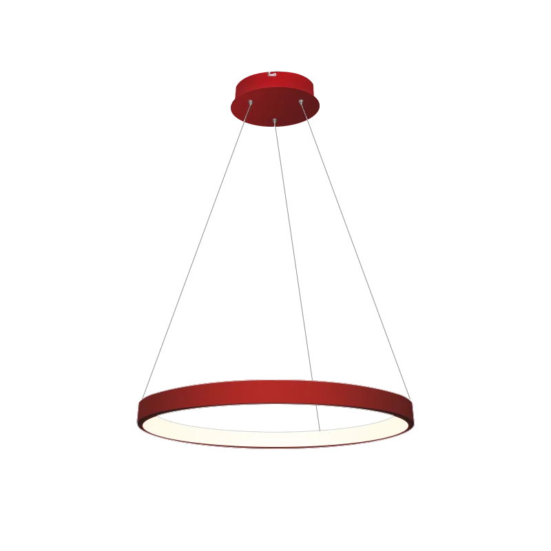 ECOJAS Wholesale Bending Aluminum Profile + Acrylic PMMA Diffuser with ETL Led Pendant Light  Ceiling Pendant Lamp
