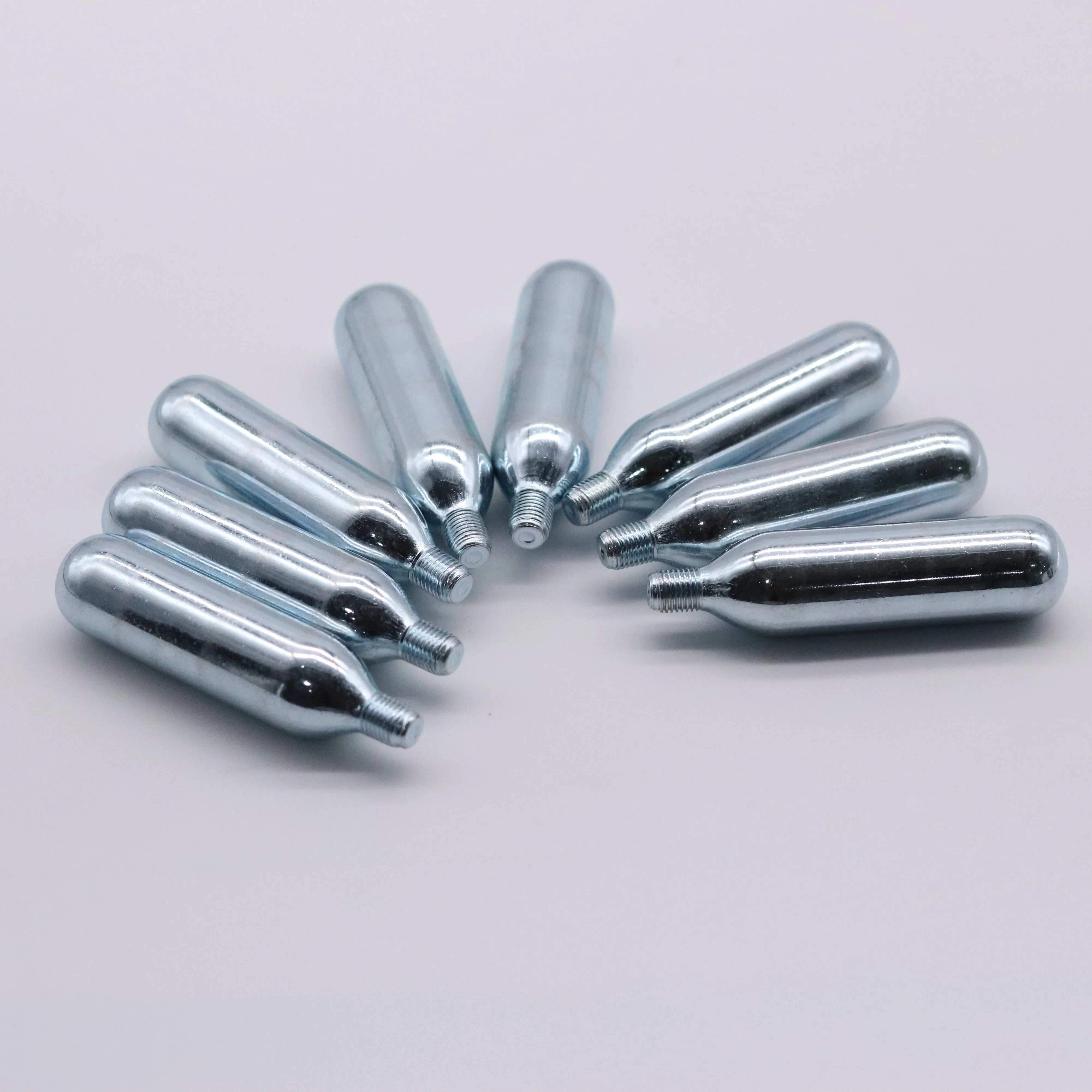 Good Price Co2 Gas Capsules Canister Bottle Threaded Small Gas Cylinder 12g 16g