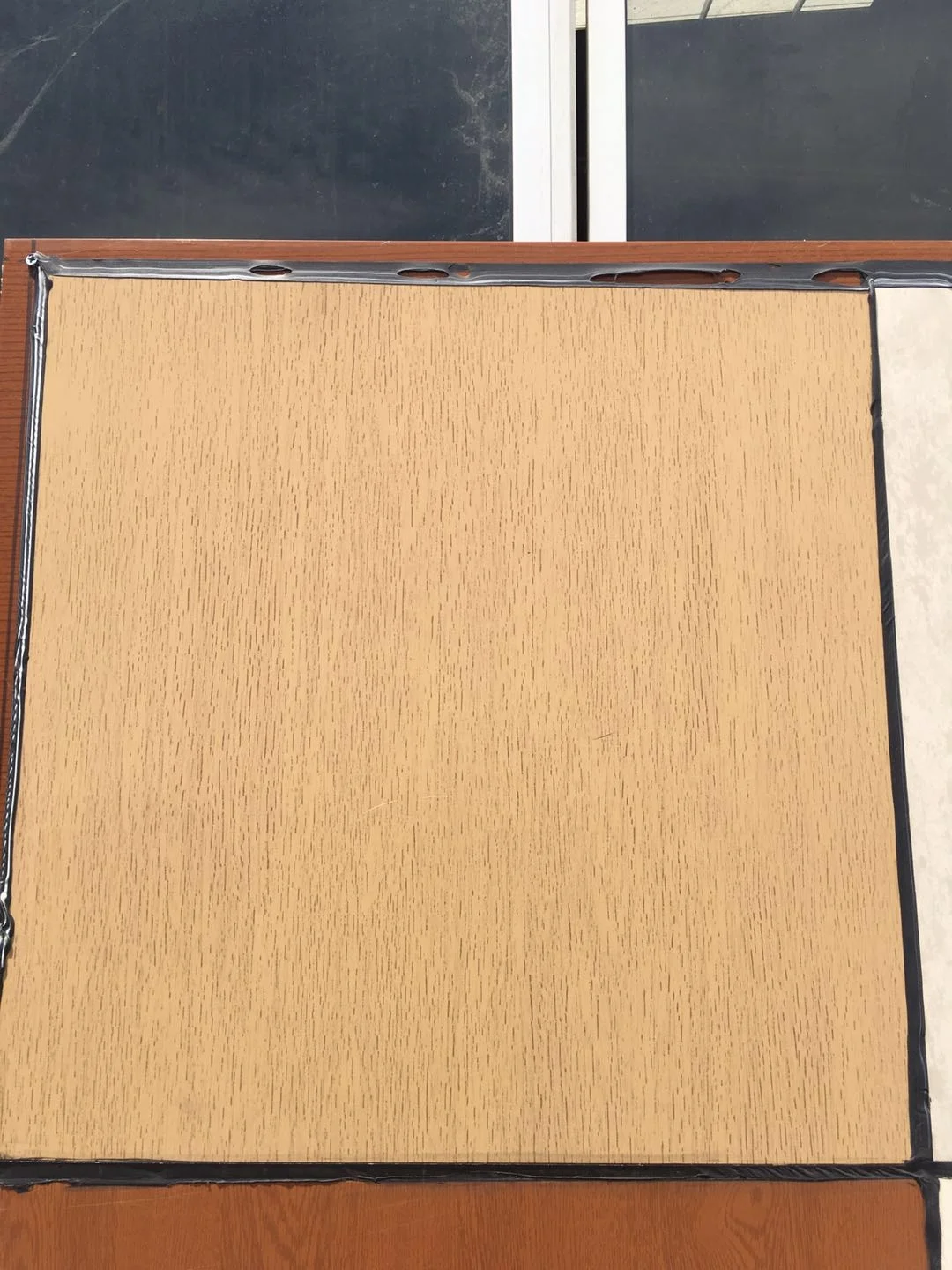 Имитация деревянная окрашенная алюминия/алюминиевый лист