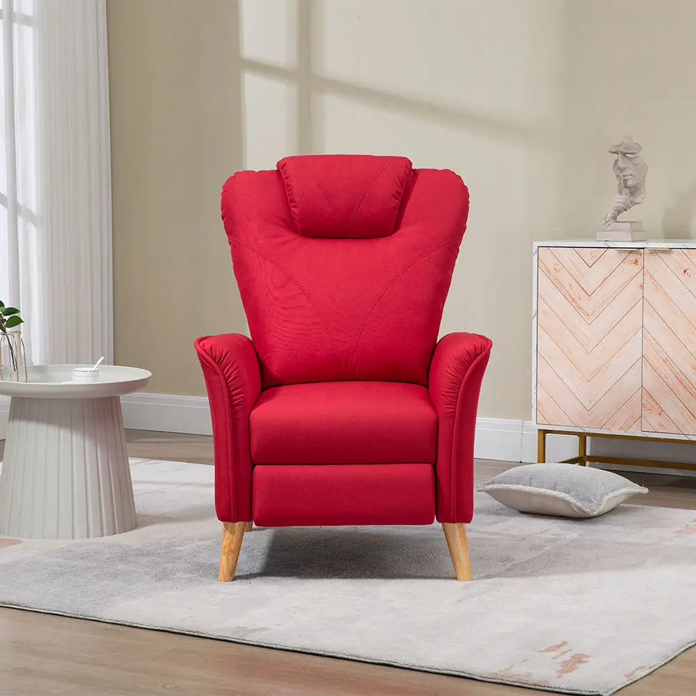 Hot sales Luxury Fabric Reclining Modern Custom Arm Chair Living Room Leisure Chair