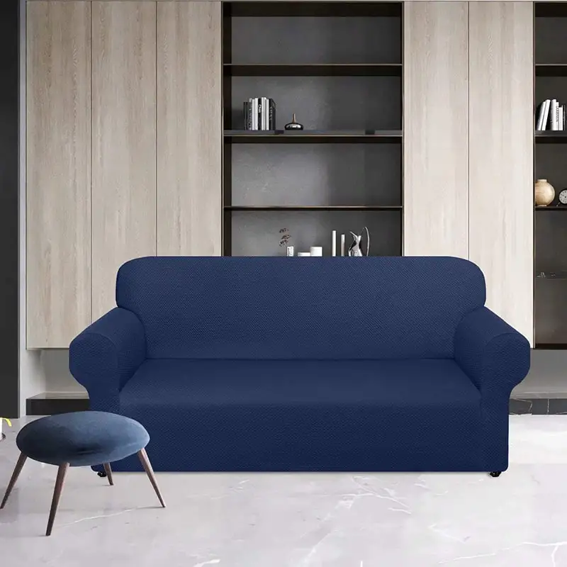 Однотонный водоотталкивающий чехол для дивана премиум класса telas para tapizar juego de funda muebles sala