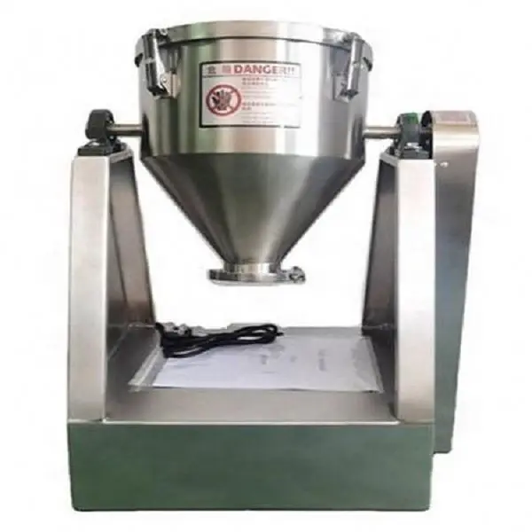 Rotating drum mixer rotary tumbler mixer Factory direct supply mini spice mixing machine food powder drum mixer with best prices
