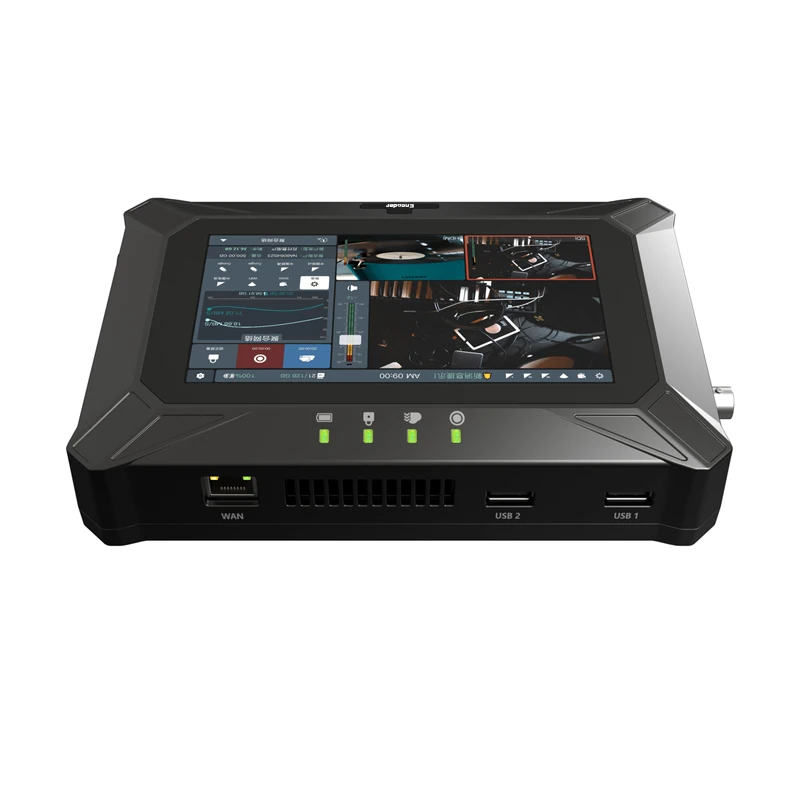 2023 N7 7 Link соединение 3 Sim-карты 4G Wi-Fi LAN 4k HDMI SDI роутер H.265 H264 4K видео переключатель микшер кодер RTMP RTMPS