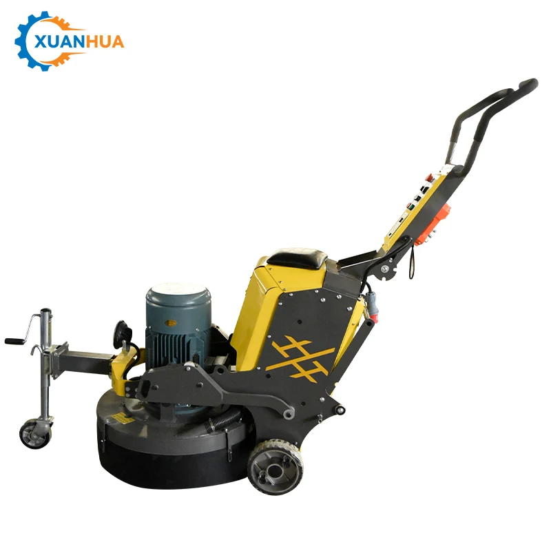 small portable hand held diamond concrete terrazzo floor surface grinding polish machine