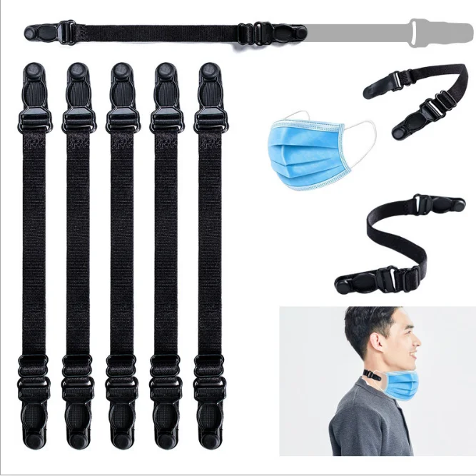 Best price Nylon  facemask auxiliary device  Elastic Band Strap  Adjustable Hook Ear Neck Loop Chain Holder Extension Cord