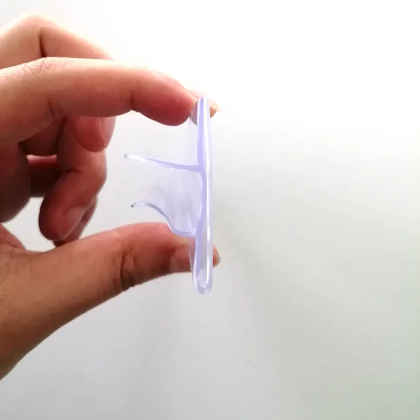 laohama Transparent PVC data label holder strip plastic price tag holder