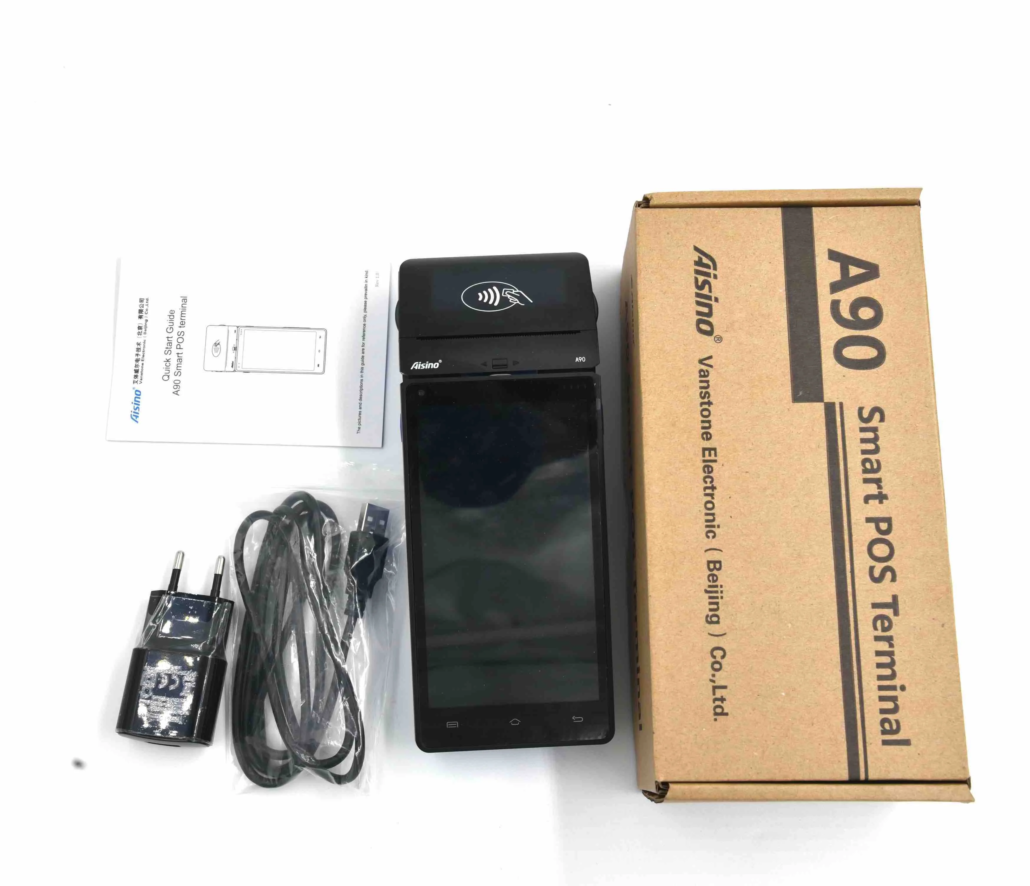 Aisino Android10.0 OS GPRS 4G/ SCANNER all in one  Smart POS A90 Pro