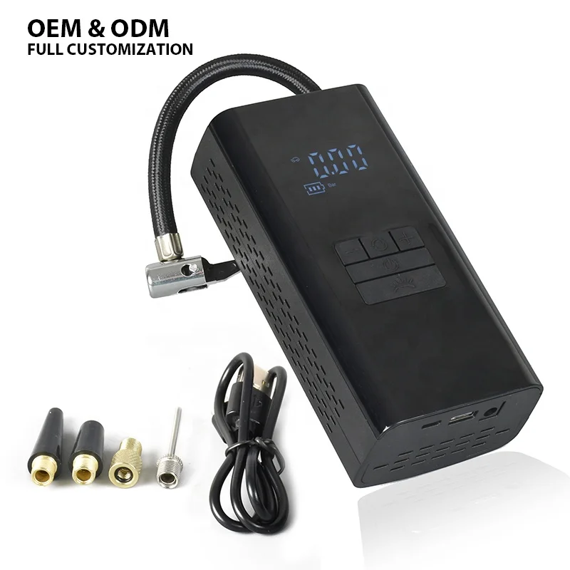 Tire Inflator Portable Air Compressor Air Pump for Car Tires 150 PSI Cordless Air Pump for cars, motorcycles, ATVs and more