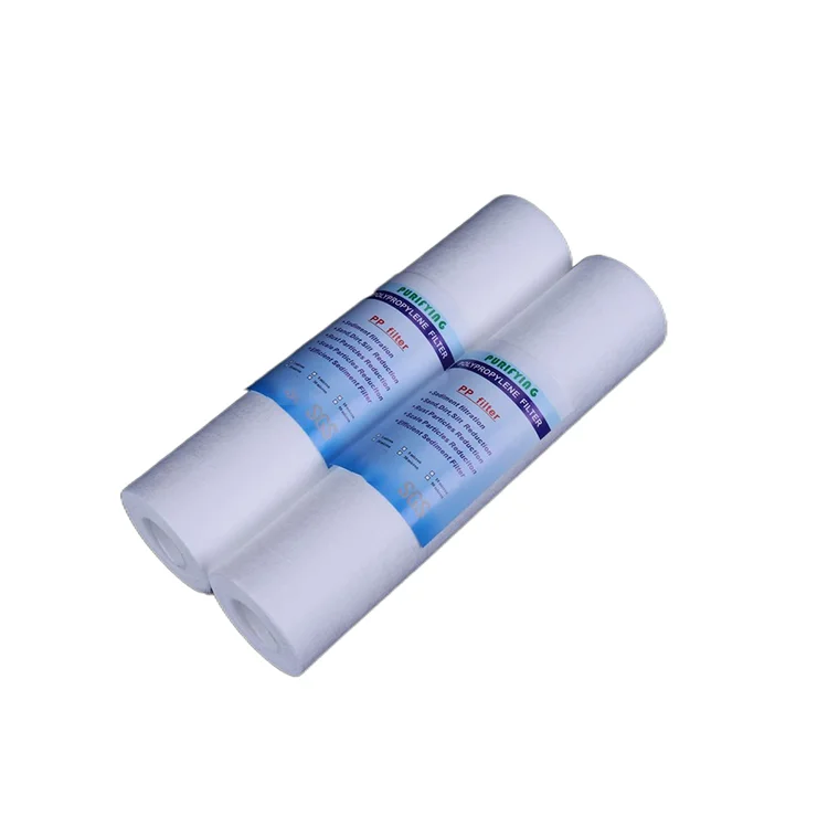 Melt Blown Jumbo Pp Sediment Water Filter 1u 5 10 Micron 5 in 10 20 30 40 50 Inch Filtration Purification Cartridge Filters