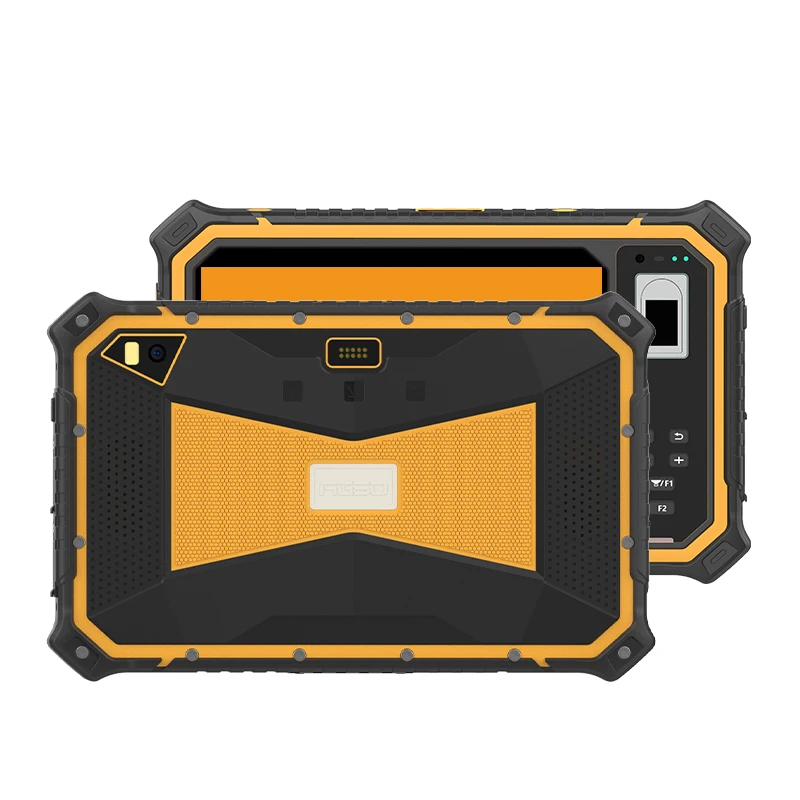 Биометрическое портативное устройство T80 (2021) сенсорная панель ПК Прочный планшет промышленный сканер отпечатков пальцев на базе android с передовыми