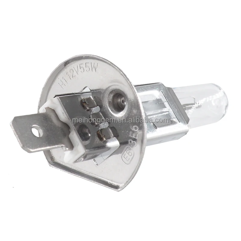 H1 fog light bulbs xenon blue super white E13 12v 100W  5500k  halogen bulb