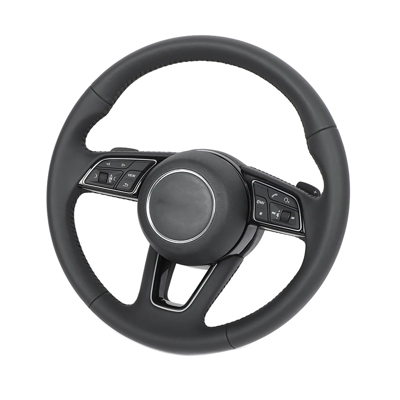 Подходит для Audi S1 S3 S4 S5 RS3 RS4 RS5 RS6 RS7 A7 B8.5 B9 TT R8 обновленный полностью кожаный руль