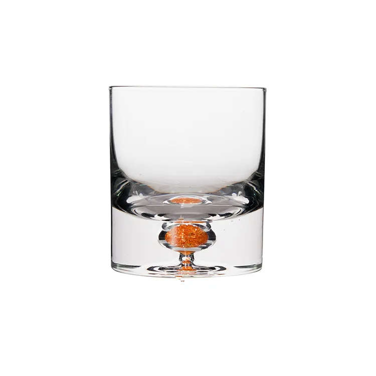 Wholesale customized Liquor Vodka 25ml 30ml heavy base thick bottom whisky custom shot whiskey glass