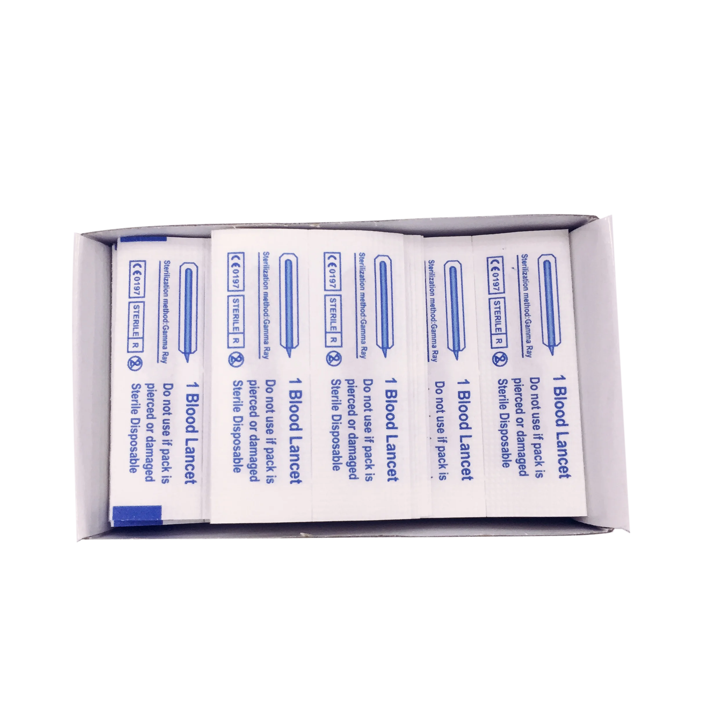 Wholesale Disposable Medical Safety Stainless Steel Blood Lancet