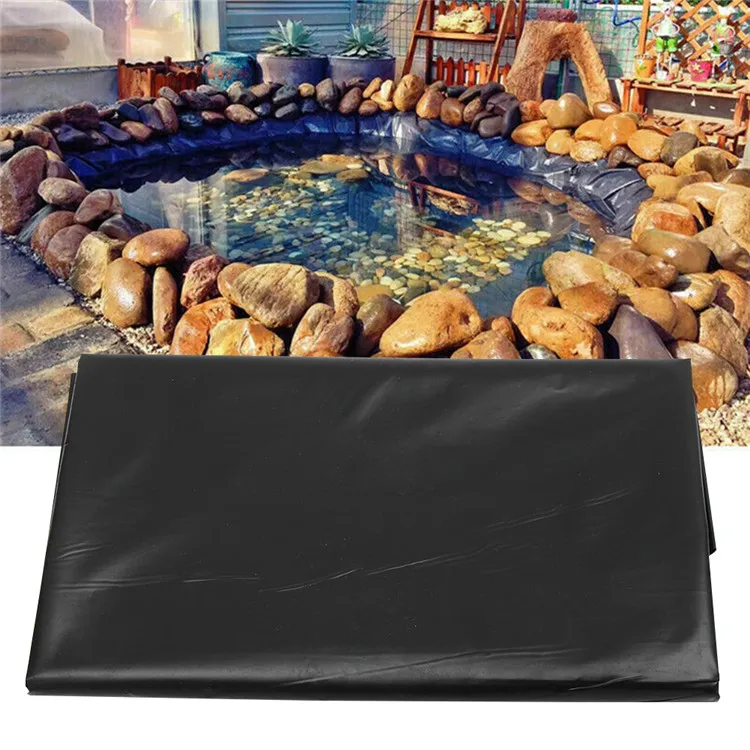  OBOR Black Pre-Cut HDPE skins for small fish Koi Streams fountains garden waterfall pond liner