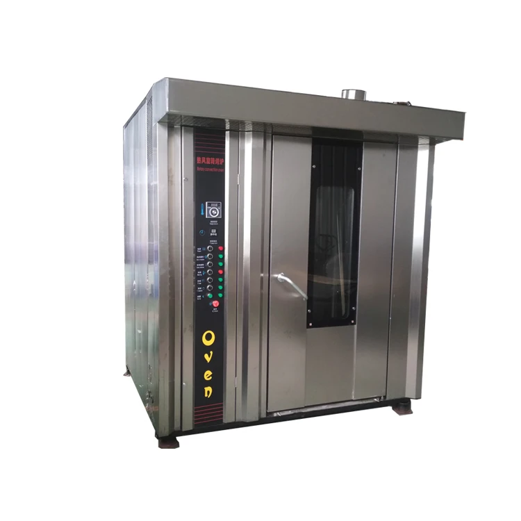 Industrial Chinese 16 Trays Baking Bread Making Bakery Oven Rotary Machine For Bakery In Dubai Mini Rotary Convection Oven