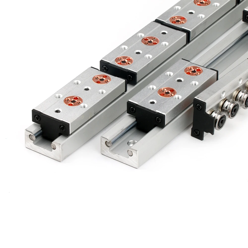 Built-In Double-Axis Linear Slide Rail With  Block Sgr Series SGR10E-3UU Wheels Block