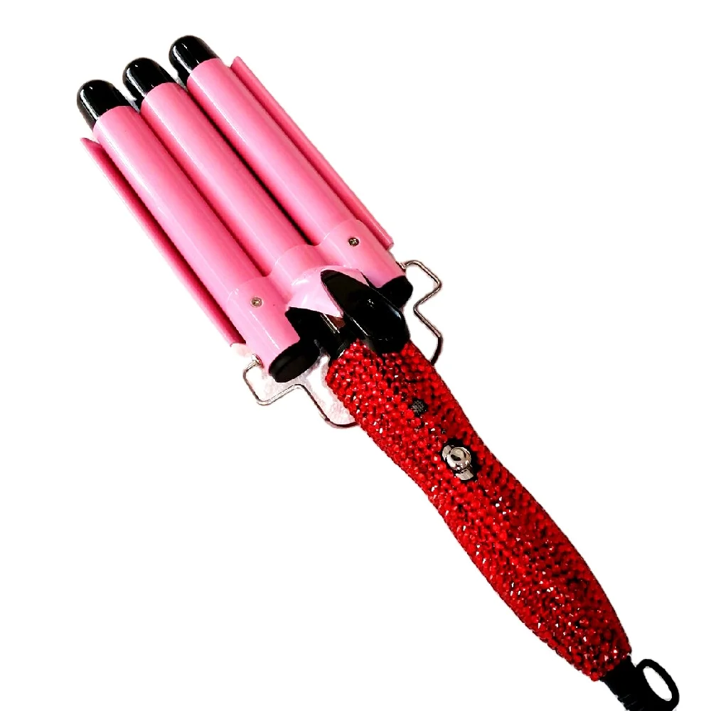 LCD Digital Display Hair Curling Iron Machine pro automatic curls air bella hair curler