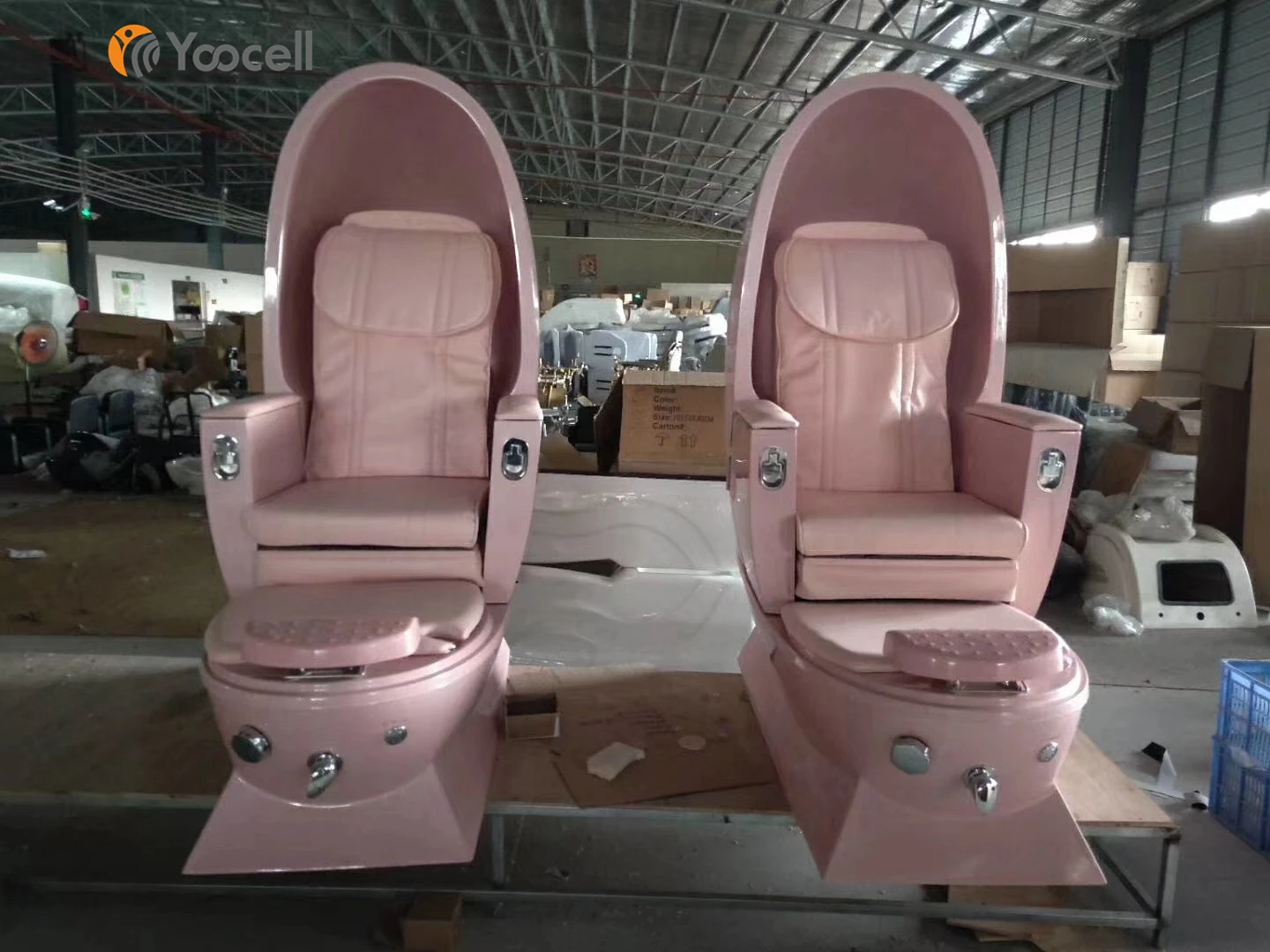 Профессиональный роскошный электрический стул Yoocell для спа-массажа и педикюра маникюра ногтей