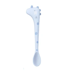 Soft Touch Temperature Reader Changing PP Baby Spoon Heat Sensitive Infant Feeding Spoon