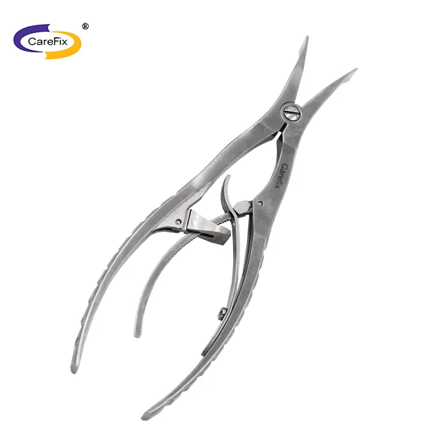 orthopaedic surgical instrument sets long nose plier and curved jaw plier