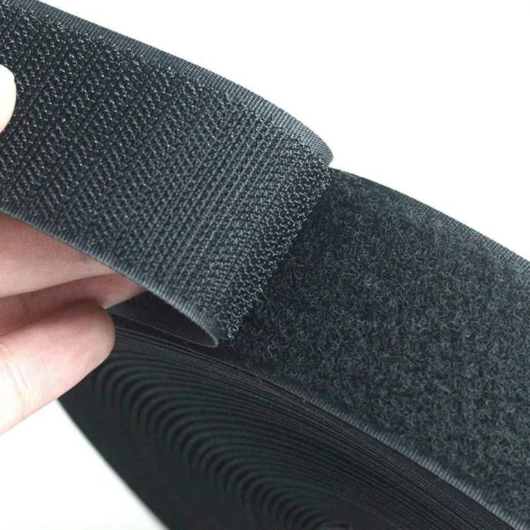 High Quality Factory Price Reusable Sticky Fastener Double Sided Self Adhesive Hook And Loop Strap Tape Velcroes