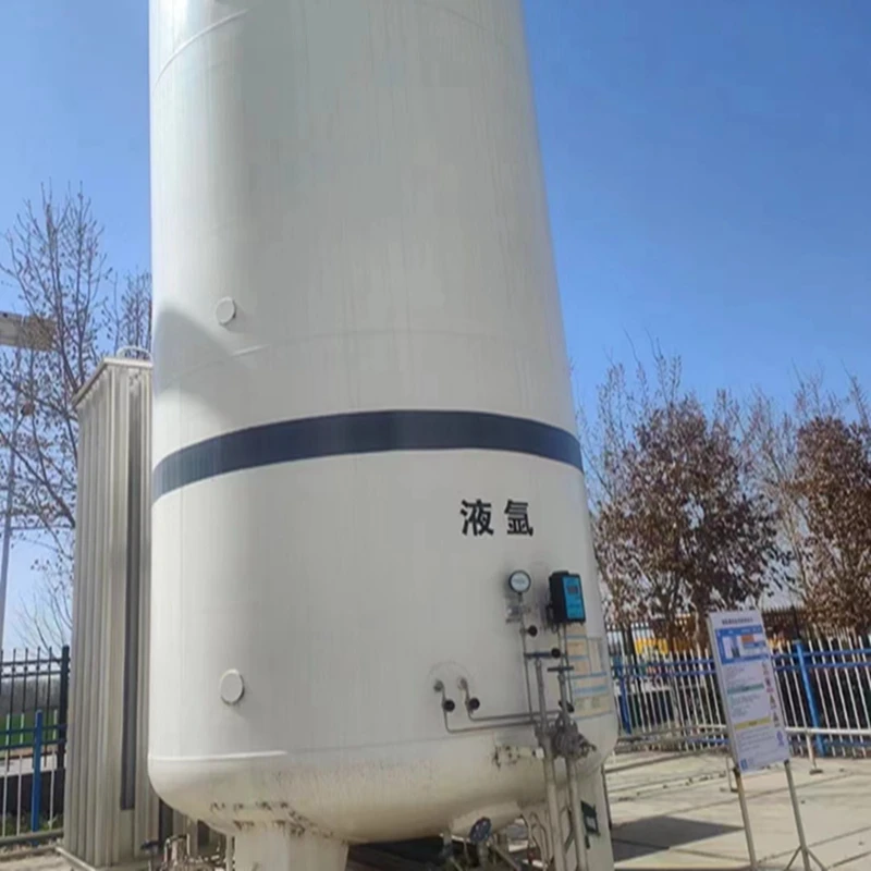 Использование 30 кубических метров высокого давления жидкого азота кислорода и резервуаров для хранения аргона