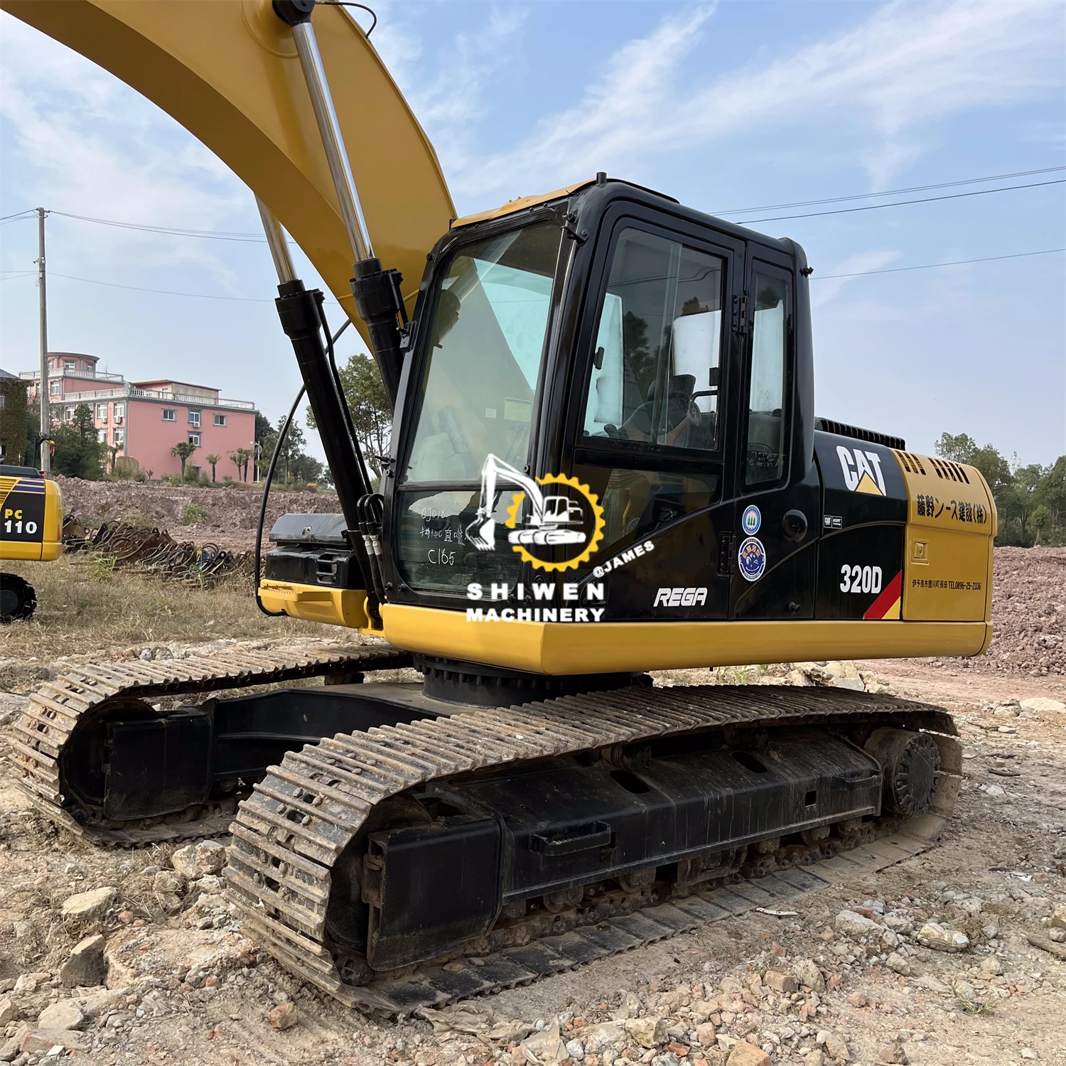Строительная техника б/у экскаваторы CAT320D тяжелое оборудование оптовая цена почти новый экскаватор CAT320D2L 330D