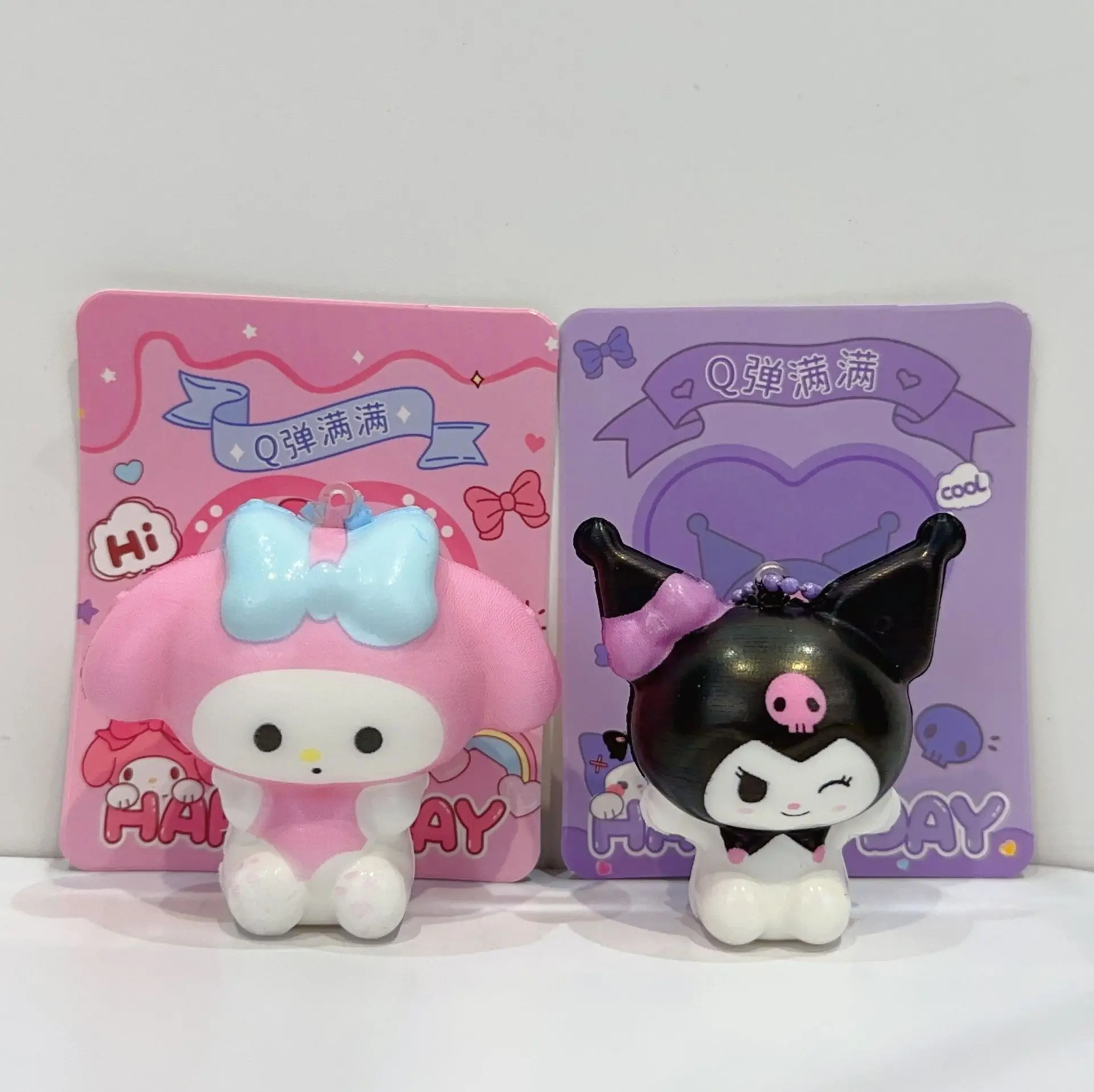 (Wholesale)Hot selling Soft PU Kuromi Melody slow rebound office decompression toy for gift